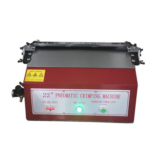 TR-ZB-001 Pneumatic Leather Edge Folding Machine for Handbags and Wallets